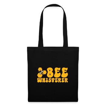 Cadeau d'apiculteur apiculteur abeille abeille - Sac en tissu - noir - Devant