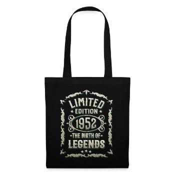 Birth Of Legends 1952 70th Birthday Vintage 1952 - Tote Bag - black - Front