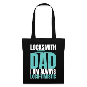 Locksmith Saying For Men Women Locksmith - Tote Bag - black - Front