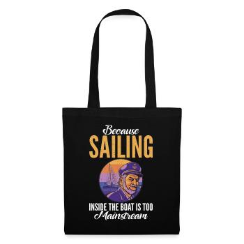 Catamaran sailing - Tote Bag - black - Front