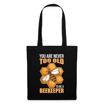 Bees honey bee beekeeper beekeeper gift - Tote Bag - black - Front
