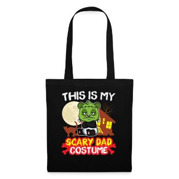 This Is My Scary Dad Costume Funny Halloween - Tote Bag - black - Front