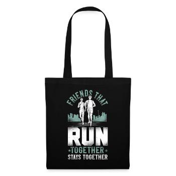 Running Runner Half Marathon - Tote Bag - black - Front