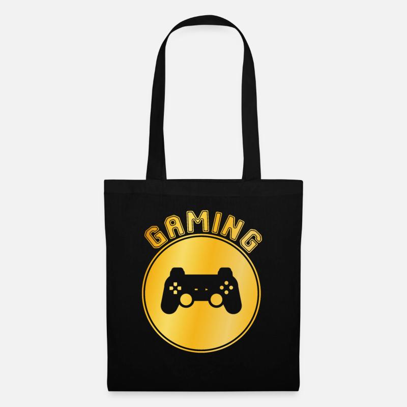 Gaming - Stoffbeutel - Schwarz