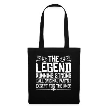 All Original Parts Except For The Knee 4 - Tote Bag - black - Front