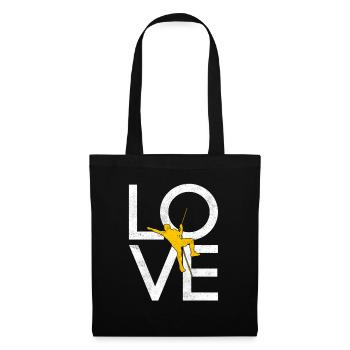 Grimper - Sac en tissu - noir - Devant