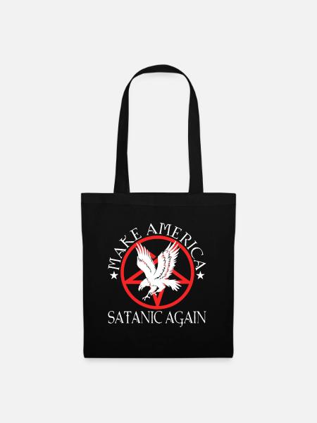 Make America Satanic Again - Stoffbeutel - Schwarz