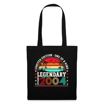 Legendary September 2004 18th birthday gift - Tote Bag - black - Front
