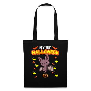 My First Halloween Scary Hallow's Eve Birthday - Tote Bag - black - Front