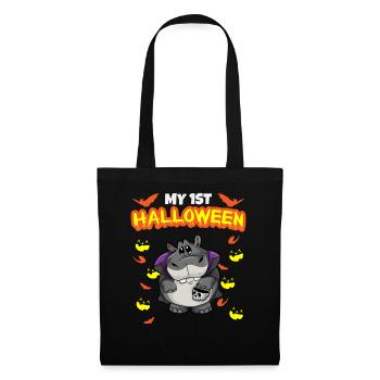 My First Halloween Scary Hallow's Eve Birthday - Tote Bag - black - Front