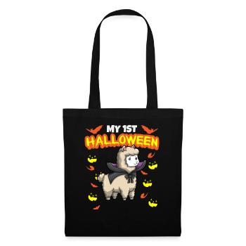 Mon premier anniversaire d’Halloween Scary Hallow’s Eve - Sac en tissu - noir - Devant