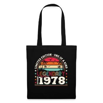 Légendaire cadeau d’anniversaire de septembre 1978 - Sac en tissu - noir - Devant