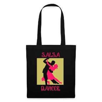 Salsa Dancer Dancing Hobby Dance Dancer - Tote Bag - black - Front
