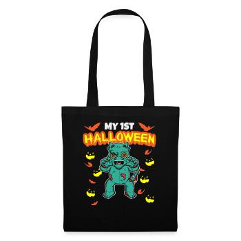 My First Halloween Scary Hallow's Eve Birthday - Tote Bag - black - Front