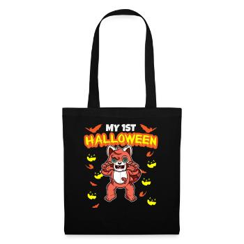 My First Halloween Scary Hallow's Eve Birthday - Tote Bag - black - Front