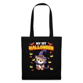 Mon premier anniversaire d’Halloween Scary Hallow’s Eve - Sac en tissu - noir - Devant