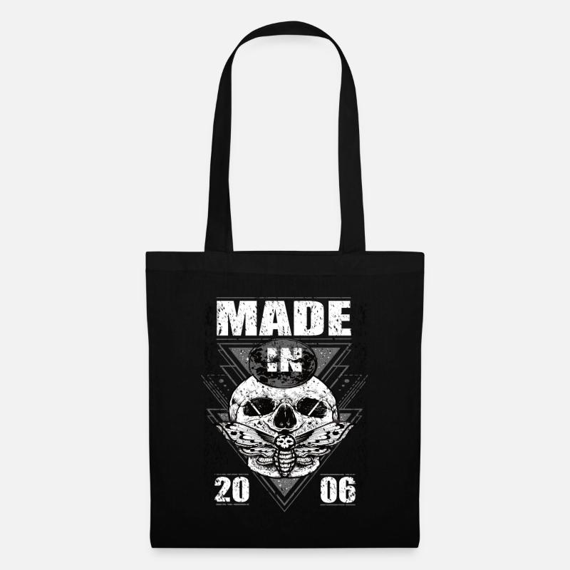 Made in 2006 Vintage Retro Limited Edition - Stoffbeutel - Schwarz
