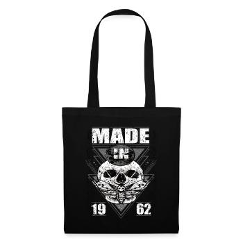 Fabriqué en 1962 Vintage Retro Limited Edition - Sac en tissu - noir - Devant