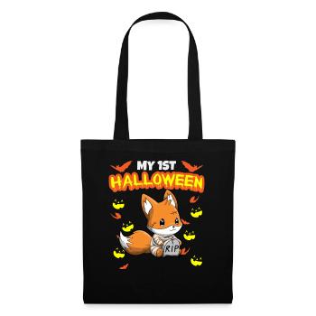 Mon premier anniversaire d’Halloween Scary Hallow’s Eve - Sac en tissu - noir - Devant