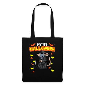 My First Halloween Scary Hallow's Eve Birthday - Tote Bag - black - Front