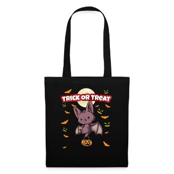 Trick Or Treat Scary Creepy Halloween Monster - Stoffbeutel - Schwarz - Vorne