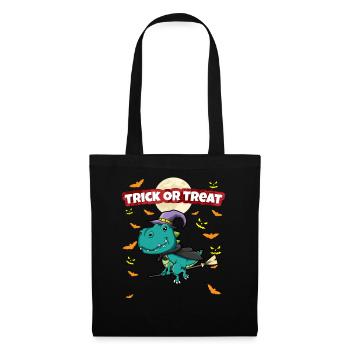 Trick Or Treat Scary Creepy Halloween Monster - Tote Bag - black - Front
