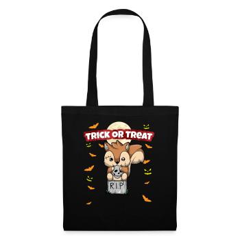 Trick Or Treat Scary Creepy Halloween Monster - Tote Bag - black - Front