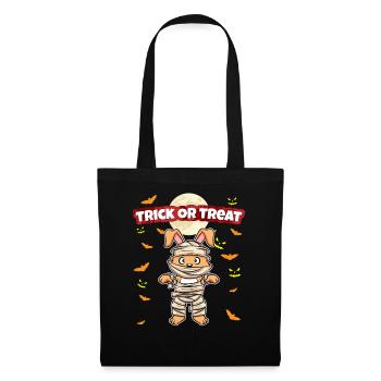 Trick Or Treat Scary Creepy Halloween Monster - Stoffbeutel - Schwarz - Vorne