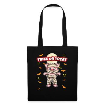 Trick Or Treat Scary Creepy Halloween Monster - Tote Bag - black - Front