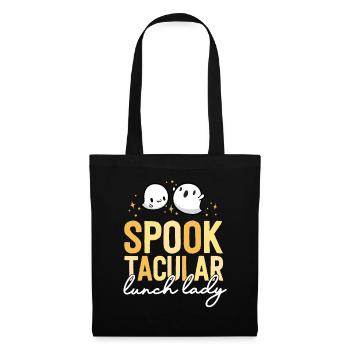 Lunch Lady Halloween School Cafeteria Matching - Tote Bag - black - Front
