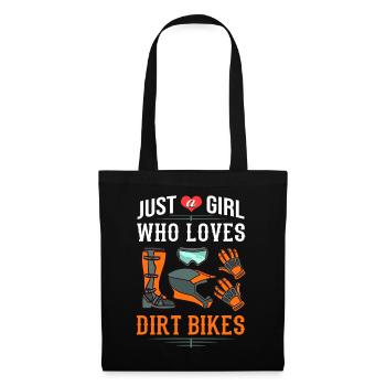 Dirt Bike Motocross Électrique Riding MX Rider - Sac en tissu - noir - Devant