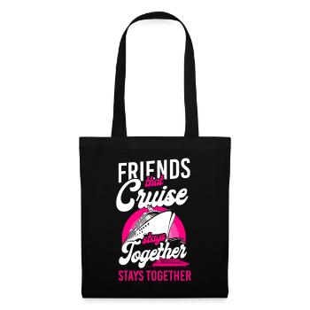 Cruise Ship Vacation Friends - Stoffbeutel - Schwarz - Vorne