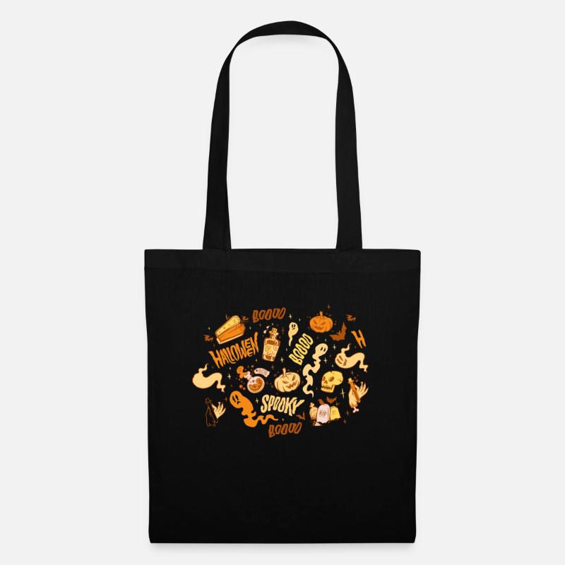Halloween Core Aesthetic Shirt Geschenk - Stoffbeutel - Schwarz