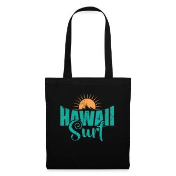 Hawaii Surf Surfing Surfboard Water Sports - Tote Bag - black - Front