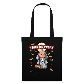Trick Or Treat Scary Creepy Halloween Monster - Tote Bag - black - Front