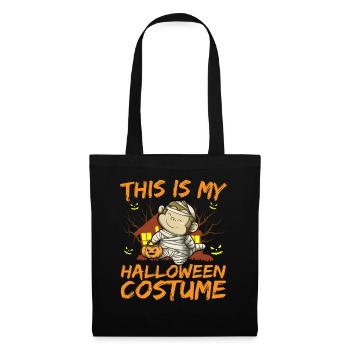 Scary Creepy Animal This Is My Halloween Costume - Tote Bag - black - Front