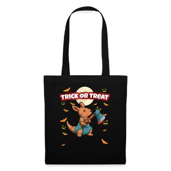 Trick Or Treat Scary Creepy Halloween Monster - Tote Bag - black - Front