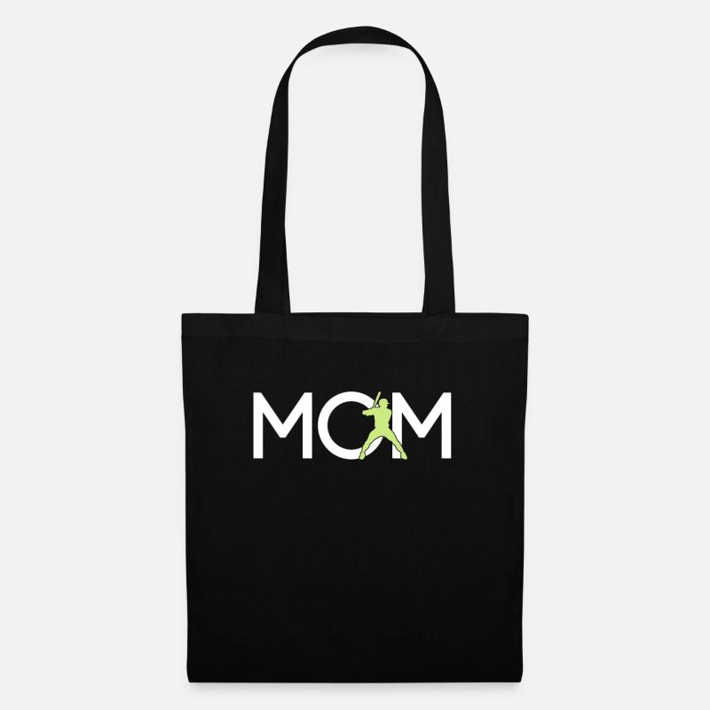 Baseball Mama - Stoffbeutel - Schwarz