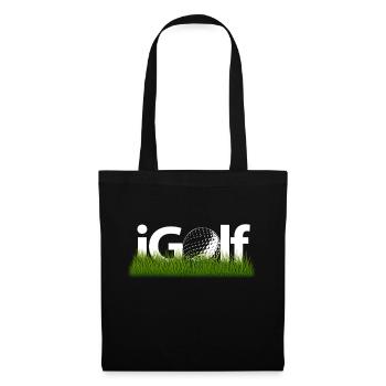 Golfer Golfer Golfer Gift, Golfer Shirt - Tote Bag - black - Front