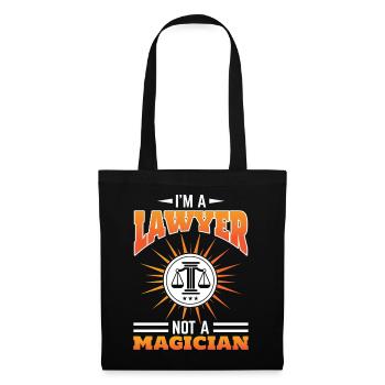 Profession d’avocat! Avocats Étudiants en droit Avocat - Sac en tissu - noir - Devant