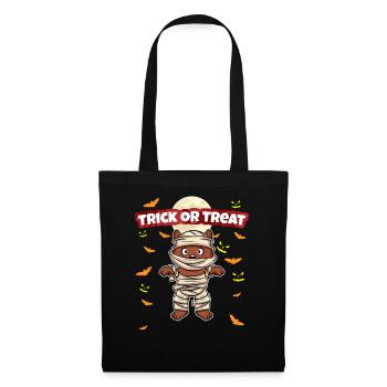 Trick Or Treat Scary Creepy Halloween Monster - Tote Bag - black - Front
