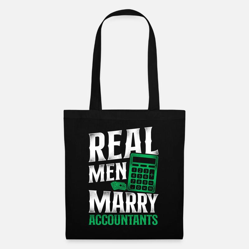Accountant Bookkeeper Marriage - Stoffbeutel - Schwarz