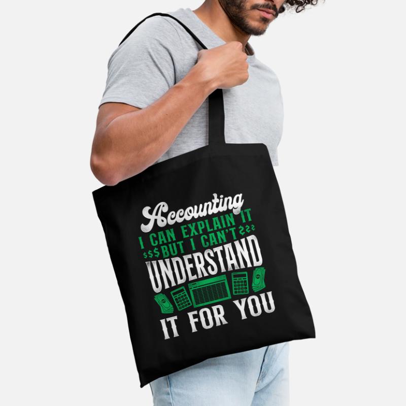 Comptable Comptable Comptable Comptabilité Sac en tissu