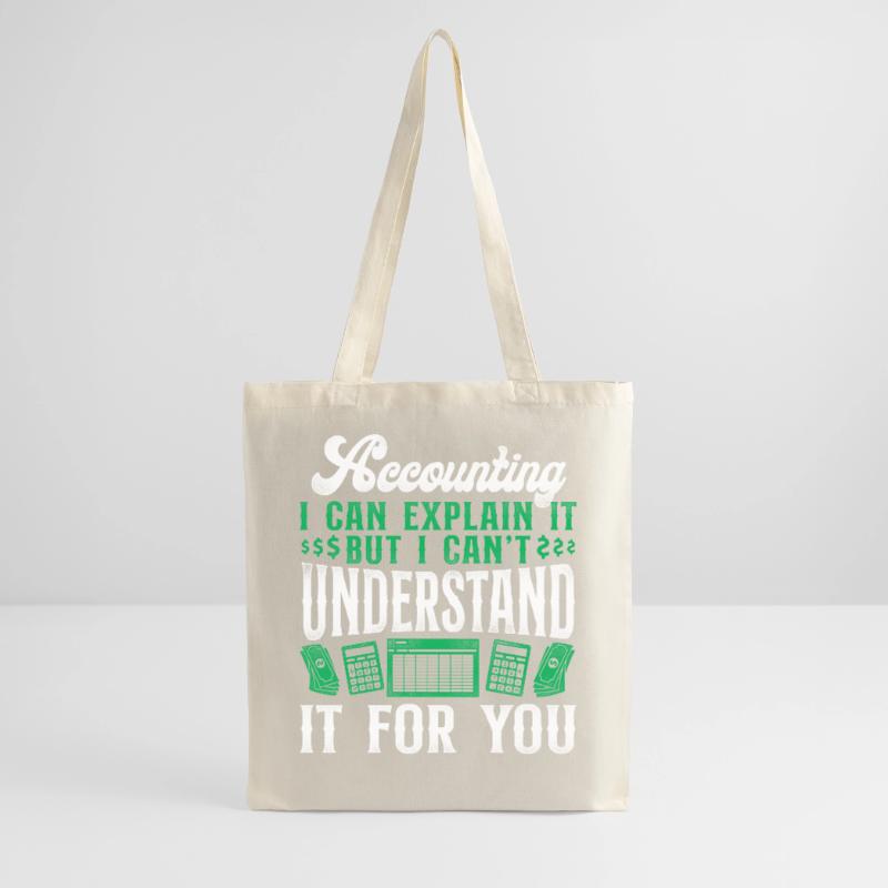 Comptable Comptable Comptable Comptabilité Sac en tissu