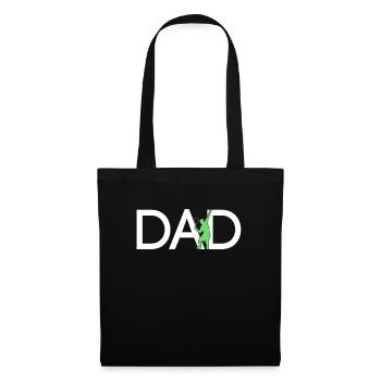 Tennis Papa - Sac en tissu - noir - Devant