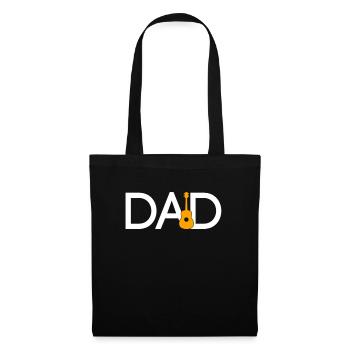 Guitar Papa - Tote Bag - black - Front