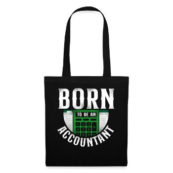 Accountant Bookkeeper Accounting - Tote Bag - black - Front