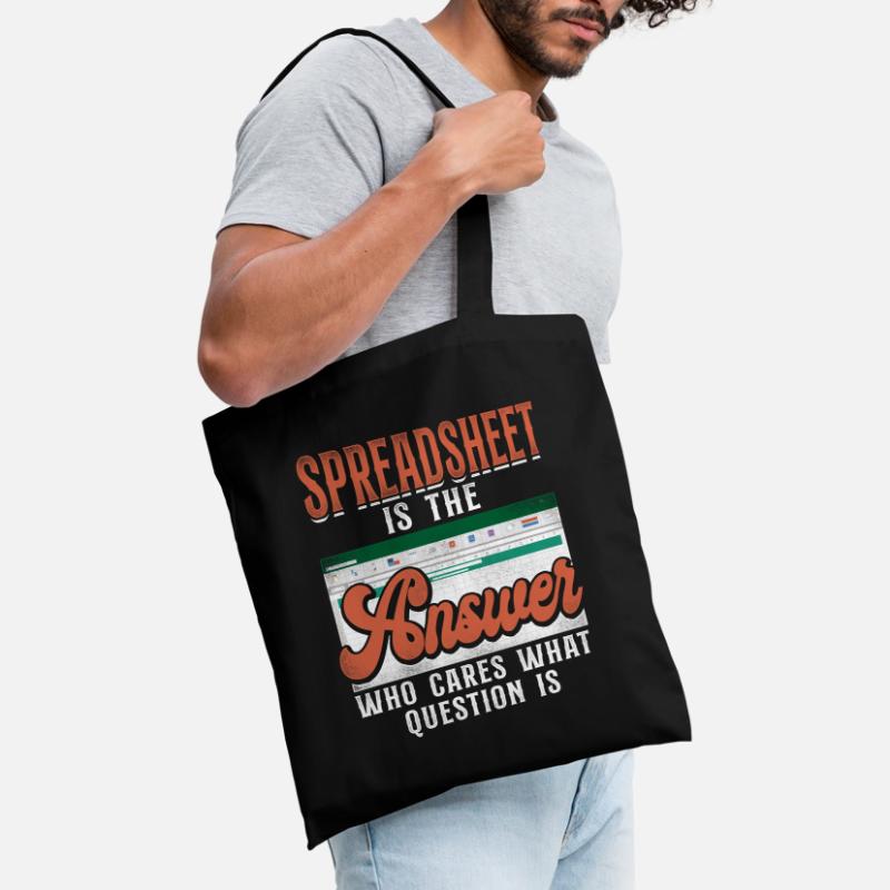 Comptable Comptable Comptable Comptabilité Sac en tissu