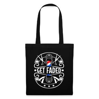 Get Faded Barber - Tote Bag - black - Front