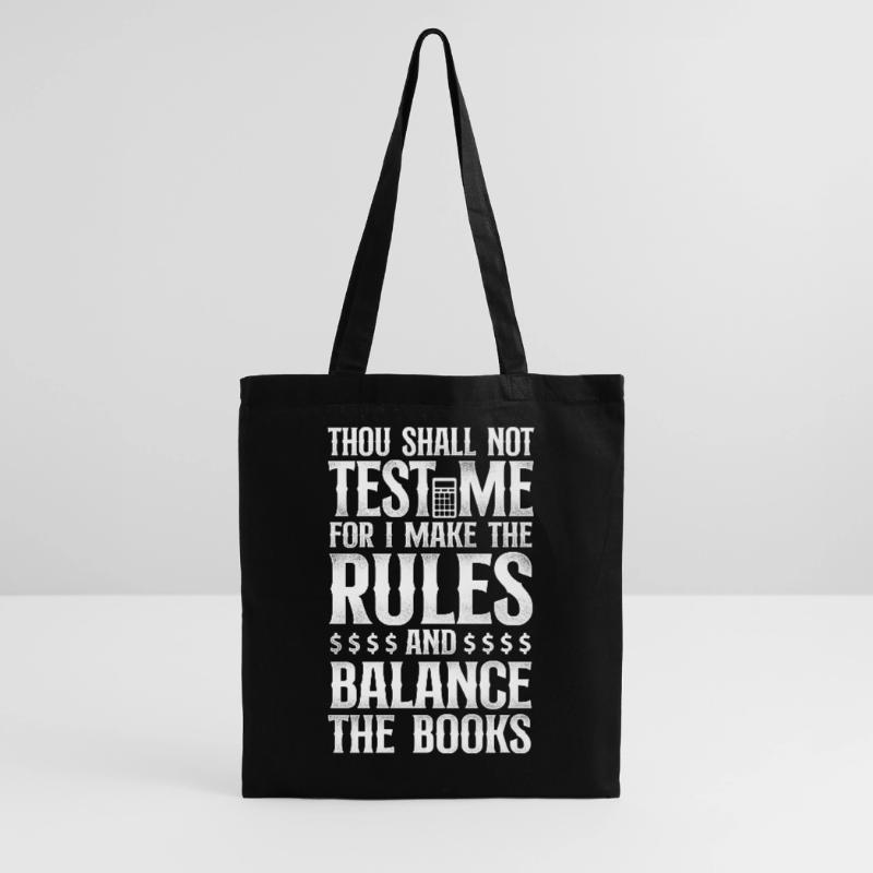 Comptable Comptable Comptable Comptabilité Sac en tissu